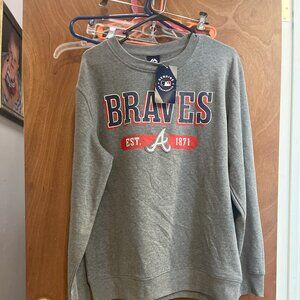 Atlanta Braves Genuine Merchandise size M Sweatshirt NWT